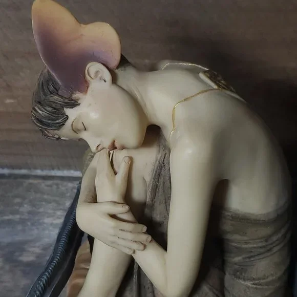 LAST ONE!Fall Elf Fairy Figurine - Fllambro Four Seasons - by MICHAEL TALBOT